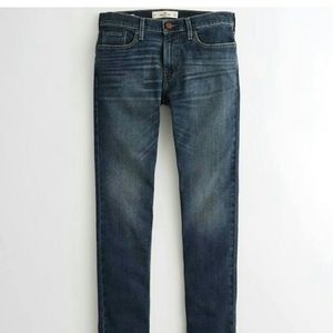 Guys Skinny Jeans in Medium Wash Size